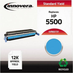 innovera - Cyan Toner Cartridge - Use with HP LaserJet 5500, 5550 - Apex Tool & Supply