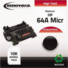 innovera - Black MICR Toner - Use with HP LaserJet 4014, 4015, 4515 - Apex Tool & Supply