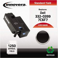 innovera - Black Toner Cartridge - Use with Dell C1660W - Apex Tool & Supply