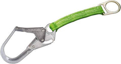 Miller - 1.58' Long, 2.4" Eye Length, D-Ring Rebar Hook Anchor - 5,000 Lb Capacity, Steel & Polyester - Apex Tool & Supply