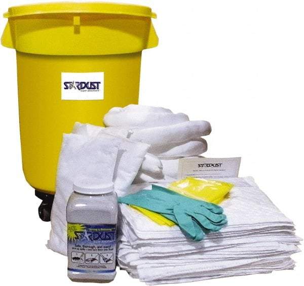 Stardust Spill Products - Spill Clean-Up System Accessory Kit Spill Kit - 32 Gal Mobile Spill Cart - Apex Tool & Supply