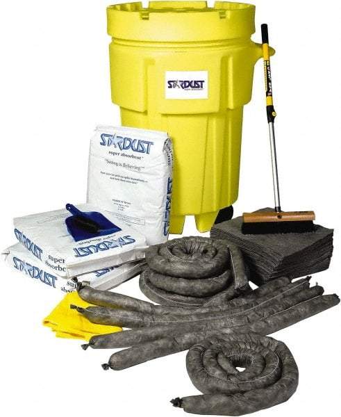 Stardust Spill Products - Spill Clean-Up System Accessory Kit Spill Kit - 95 Gal Mobile Spill Cart - Apex Tool & Supply
