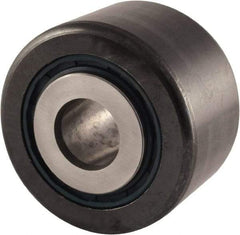 RBC Bearings - 5/8" Bore, 2" Roller Diam x 1-1/4" Roller Width, Carbon Steel Sealed Yoke Cam Follower - 12,400 Lb Dynamic Load Capacity, 1-5/16" Overall Width - Apex Tool & Supply