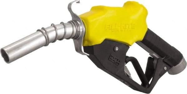 Tuthill - 30 GPM, Gasoline, Kerosene & Diesel Fuel 1" Auto Nozzle with Hook - 1" Inlet, 1" Outlet - Apex Tool & Supply