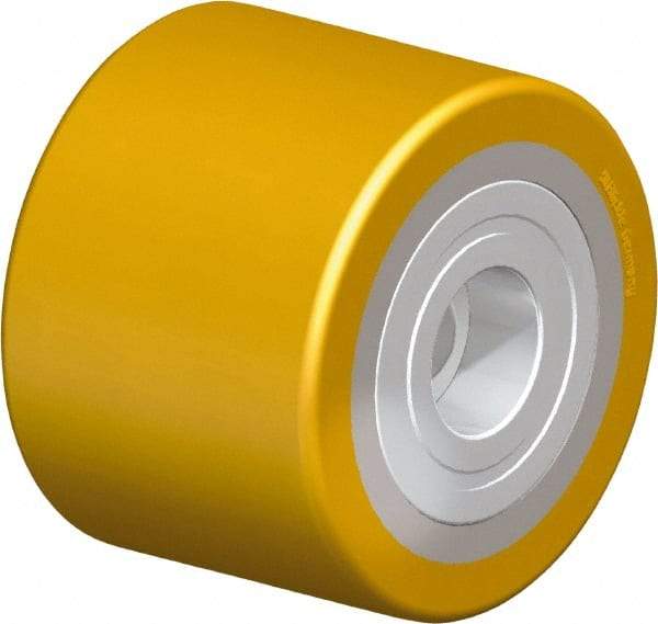 Blickle - 2-3/64" Wide x 3.23" High x 3" Deep Hand Truck Roller - 968 Lb Load Capacity - Apex Tool & Supply