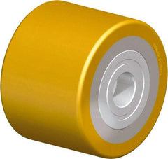 Blickle - 2-23/64" Wide x 3.23" High x 3" Deep Hand Truck Roller - 968 Lb Load Capacity - Apex Tool & Supply