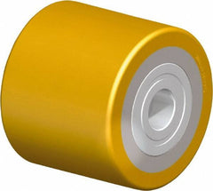 Blickle - 2-3/4" Wide x 3.23" High x 3" Deep Hand Truck Roller - 1,122 Lb Load Capacity - Apex Tool & Supply
