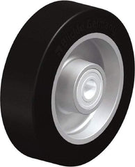 Blickle - 5 Inch Diameter x 1-37/64 Inch Wide, Solid Rubber Caster Wheel - 550 Lb. Capacity, 19/32 Inch Axle Diameter, Ball Bearing - Apex Tool & Supply