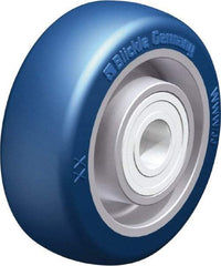 Blickle - 3 Inch Diameter x 1-11/64 Inch Wide, Polyurethane-Elastomer Blickle Besthane Caster Wheel - 396 Lb. Capacity, 19/32 Inch Axle Diameter, Ball Bearing - Apex Tool & Supply
