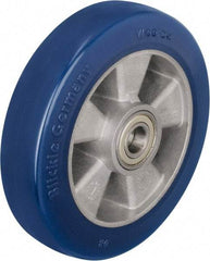 Blickle - 6-1/2 Inch Diameter x 1-31/32 Inch Wide, Polyurethane-Elastomer Blickle Besthane Caster Wheel - 1,210 Lb. Capacity, 25/32 Inch Axle Diameter, Ball Bearing - Apex Tool & Supply
