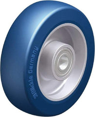 Blickle - 5 Inch Diameter x 1-37/64 Inch Wide, Polyurethane-Elastomer Blickle Besthane Caster Wheel - 770 Lb. Capacity, 19/32 Inch Axle Diameter, Ball Bearing - Apex Tool & Supply