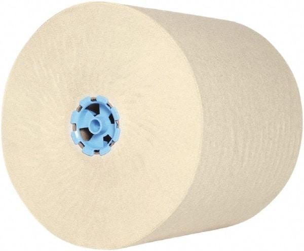 Scott - Hard Roll of 1 Ply Mocha Paper Towels - 7-1/2" Wide, 800' Roll Length - Apex Tool & Supply