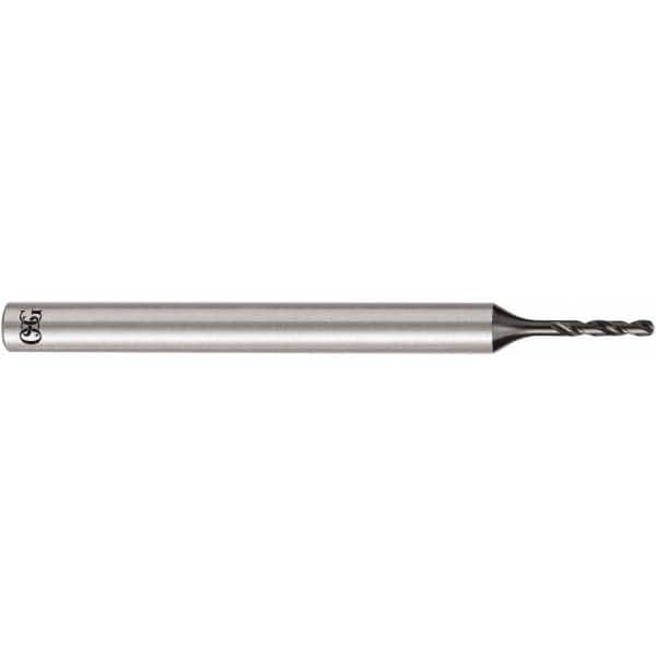 OSG - 3.5mm, 130° Point, Solid Carbide Micro Drill Bit - Apex Tool & Supply