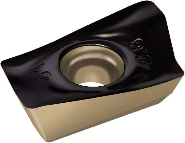 Walter - ADGT1606 G77 Grade WSP45S Carbide Milling Insert - TiAlN/Al2O3 Finish, 0.242" Thick, 0.425" Inscribed Circle, 0.79mm Corner Radius - Apex Tool & Supply