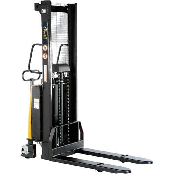 Vestil - Battery Operated Lifts Type: Stacker Powered Lift Load Capacity (Lb.): 2,000 - Apex Tool & Supply