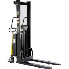 Vestil - Battery Operated Lifts Type: Stacker Powered Lift Load Capacity (Lb.): 2,000 - Apex Tool & Supply