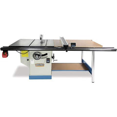 Baileigh - 12" Blade Diam, 1" Arbor Diam, 1 Phase Table Saw - 5 hp, 37" High, 220 Volt, 4" Cutting Depth - Apex Tool & Supply