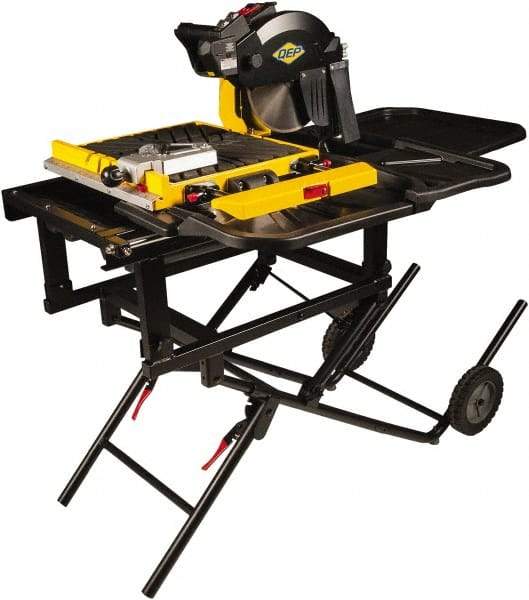 QEP - 15 Amps, 10" Blade Diam, 4,500 RPM, Electric Circular Saw - 120 Volts, 2.5 hp, 5/8" Arbor Hole, Right Blade - Apex Tool & Supply