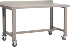 Rousseau Metal - Mobile Workstation - Fixed Leg, 60" Long x 30" Deep x 40" High - Apex Tool & Supply