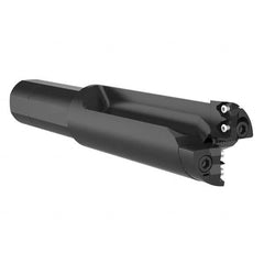 Allied Machine and Engineering - 4-27/64" Max Drill Depth, 2.2xD, 47.6mm Diam, Indexable Insert Drill - Apex Tool & Supply