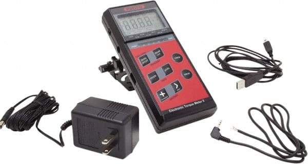 Proto - 0 to 2,000 Ft/lb, Electronic Torque Meter/Calibrator - Accurate to ± 0.5%, 7-1/4" OAL, 1/4, 3/8, 1/2, 3/4 & 1" Drive - Apex Tool & Supply