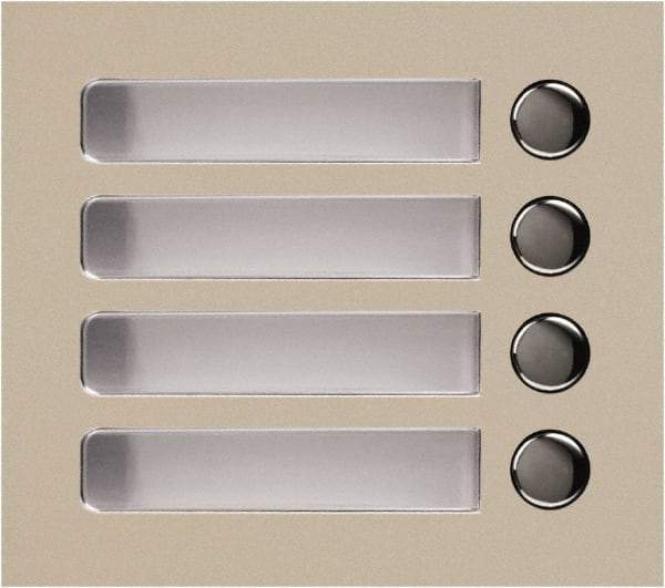 Aiphone - Public Address & Intercom Accessories Type: Four Call Button Panel For Use With: GF and GT Series - Apex Tool & Supply
