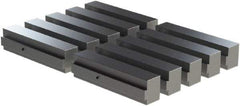 CarveSmart - 1-1/2" Wide x 2" High x 1-1/2" Thick, Flat/No Step Vise Jaw - Soft, Aluminum, Fixed Jaw, Compatible with 6" Vises - Apex Tool & Supply