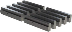 CarveSmart - 3/4" Wide x 2" High x 3/4" Thick, Flat/No Step Vise Jaw - Soft, Aluminum, Fixed Jaw, Compatible with 6" Vises - Apex Tool & Supply