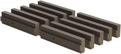 CarveSmart - 3/4" Wide x 2" High x 3/4" Thick, Flat/No Step Vise Jaw - Soft, Steel, Fixed Jaw, Compatible with 6" Vises - Apex Tool & Supply