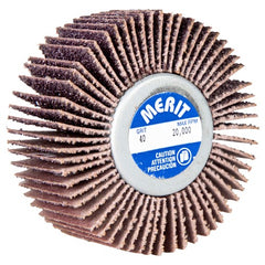 3″ × 3/4″ × 1/4″ High Performance Flap Wheel 80 Grit Ceramic Alumina / Aluminum Oxide - Apex Tool & Supply