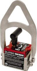 Mag-Mate - 150 Lb Load Capacity, Magnetic Lifter - 9" High x 5" Wide, 2 Poles - Apex Tool & Supply