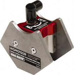 Mag-Mate - 1-15/16" Wide x 3-1/2" Deep x 3-1/2" High Rare Earth Magnetic Welding & Fabrication Square - 80 Lb Average Pull Force - Apex Tool & Supply