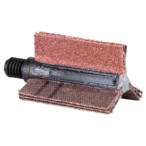 3 1/2″ × 1/2 In. Bore Polisher 240 Grit Very Fine Aluminum Oxide Fits 2 1/8″-2 1/2″ Inside Diameter X Weight Cotton/Poly Backing - Apex Tool & Supply