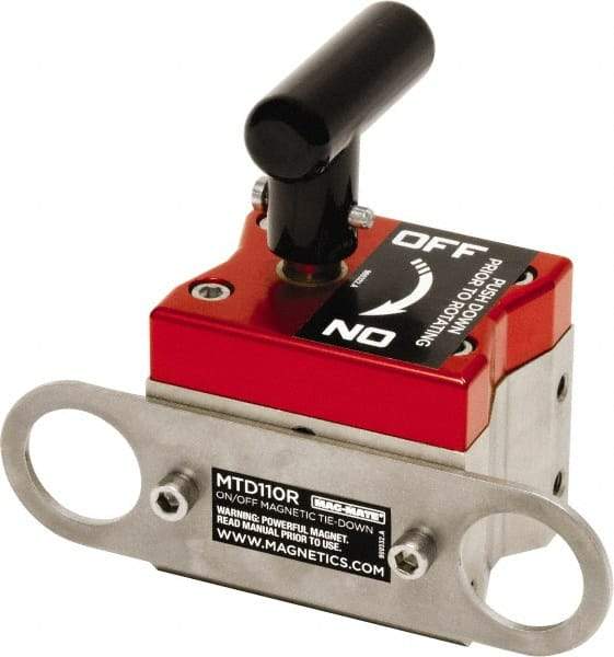 Mag-Mate - Magnetic Hooks Magnet Type: Rare Earth Shape: Square - Apex Tool & Supply