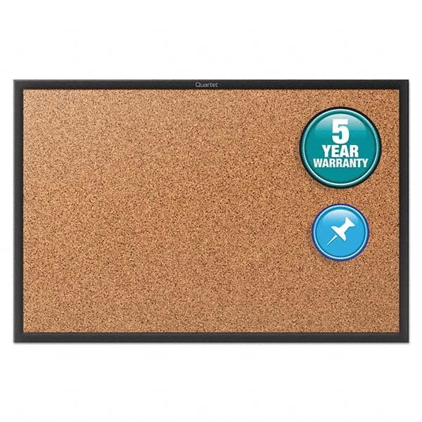 Quartet - Cork Bulletin Boards Style: Open Cork Bulletin Board Color: Natural - Apex Tool & Supply