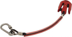 Proto - 10-1/2" Tethered Tool Lanyard - Skyhook Connection, 11" Extended Length, Orange - Apex Tool & Supply