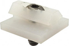 80/20 Inc. - Open Shelving Accessory/Component - UHMW Polyethelene, 25mm Long, Use with 25 Series - Apex Tool & Supply