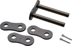 Morse - 1-1/4" Pitch, ANSI 100-2, Cottered Roller Chain Connecting Link - Chain No. 100-2 - Apex Tool & Supply