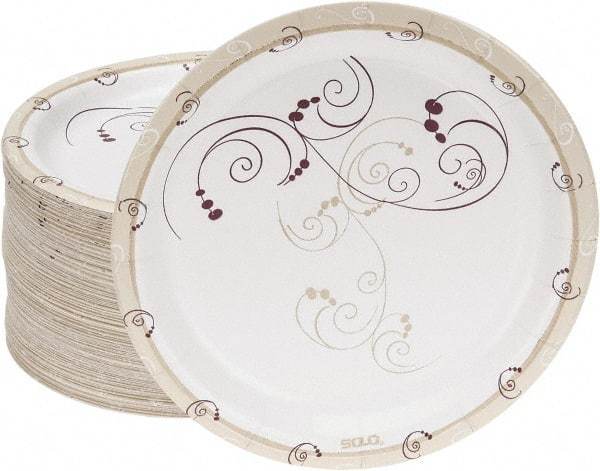 Solo - Solo Polycoated Paper Plates, 6" - Symphony Design - Apex Tool & Supply