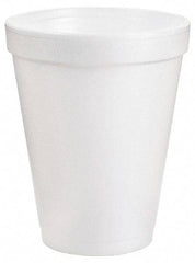 DART - Dart Foam Hot/Cold Cups, 8 oz - White - Apex Tool & Supply