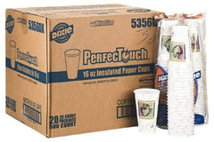 Dixie - Dixie Insulated Paper Hot Cups, 16 oz - Coffee Dreams Design - Apex Tool & Supply