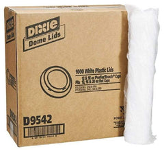 Dixie - Dixie Dome Drink-Thru Lids for 10-16 oz Hot Cups - White - Apex Tool & Supply