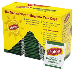 Lipton - Lipton Decaffeinated Tea Bags - Apex Tool & Supply