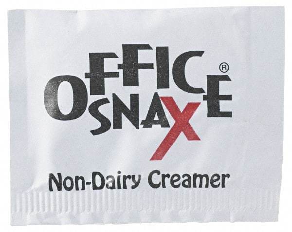 Office Snax - Powder Creamer Packets - Use with Beverages - Apex Tool & Supply