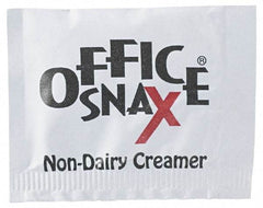 Office Snax - Powder Creamer Packets - Use with Beverages - Apex Tool & Supply