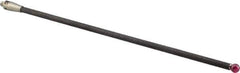 Renishaw - 0.24 Inch Ball Diameter, Carbon Fiber Stem, M4 Thread, Ruby Point Ball Tip CMM Stylus - 7.4213 Inch Working Length, 0.1772 Inch Stem Diameter, 7-7/8 Inch Overall Length - Apex Tool & Supply