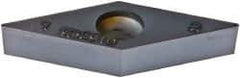 Kennametal - VBGW331 MT Grade KB5630 PCBN Turning Insert - AlTiN Finish, 35° Diamond, 3/8" Inscr Circle, 3/16" Thick, 1/64" Corner Radius - Apex Tool & Supply