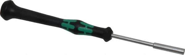 Wera - 1/8" Solid Shaft Precision Nutdriver - Ergonomic Handle, 6-1/4" OAL - Apex Tool & Supply