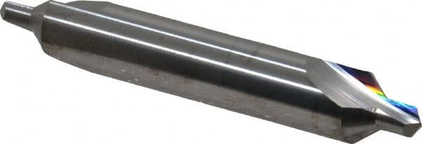 Hertel - #5 Plain Cut 82° Incl Angle Solid Carbide Combo Drill & Countersink - Apex Tool & Supply