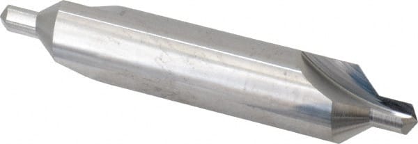 Hertel - #7 Plain Cut 82° Incl Angle Solid Carbide Combo Drill & Countersink - Apex Tool & Supply